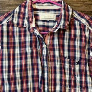 Aerie button down shirt dress